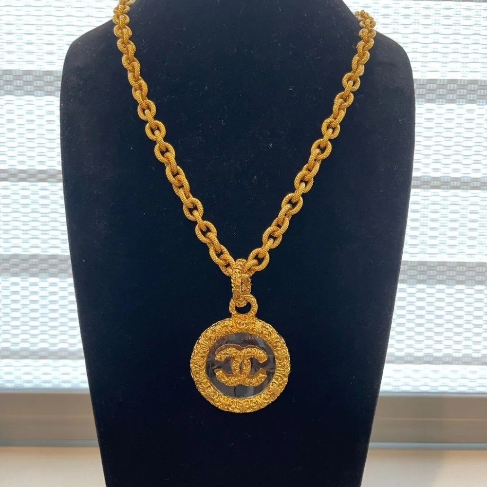 Chanel Vintage LAVA Necklace